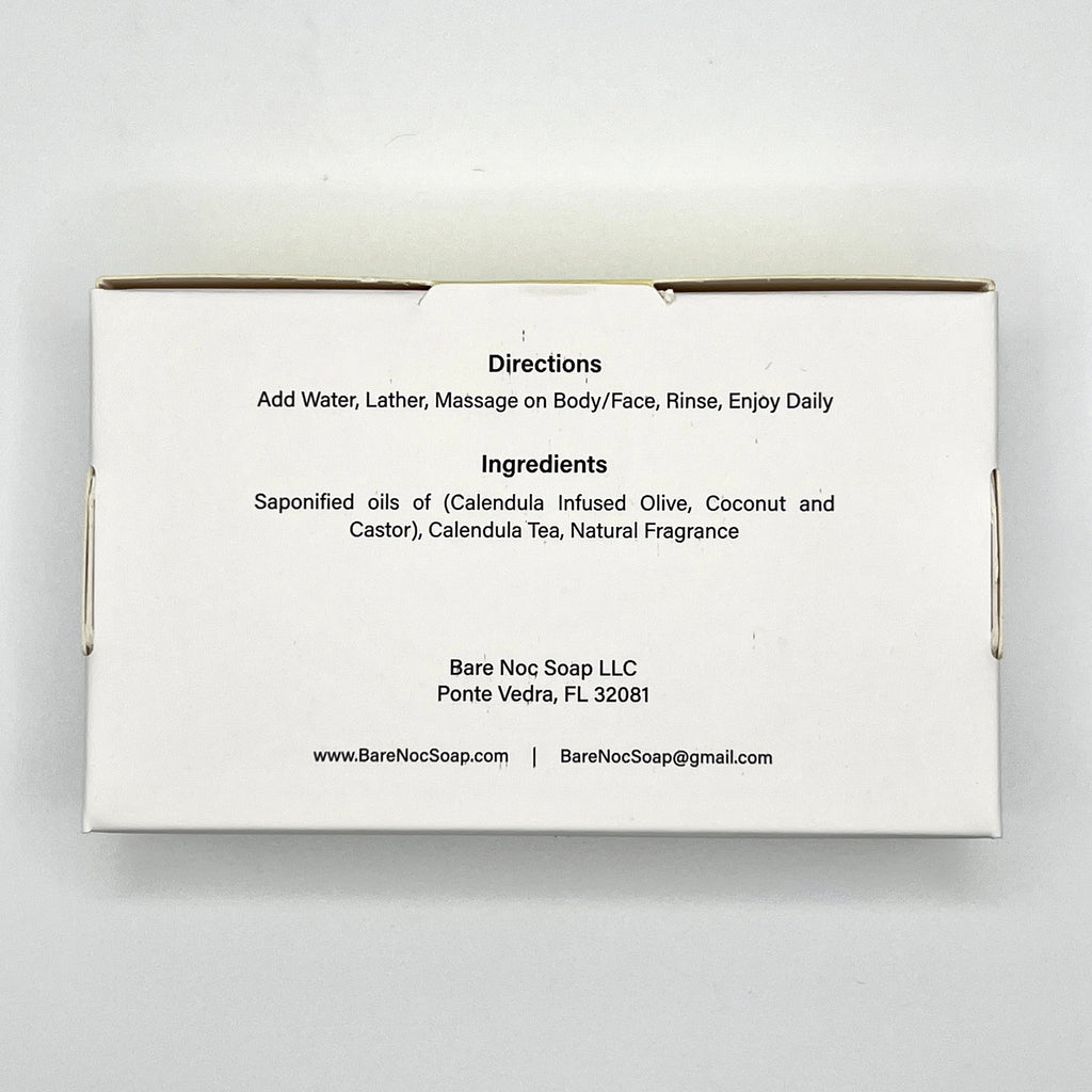 Calendul-Ahh Natural Bar Soap – Calming and Unscented