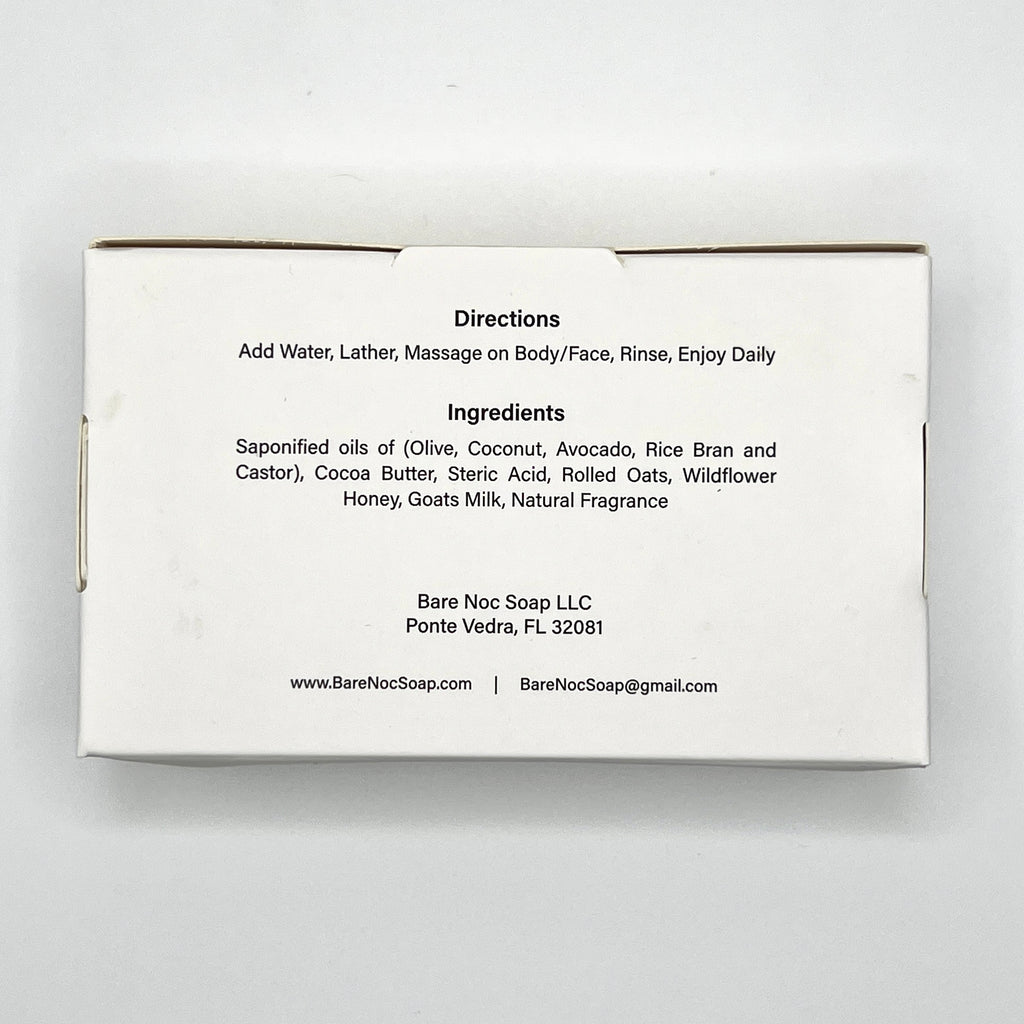 Honey Goat & Oat Natural Bar Soap – Moisturizing and Soothing