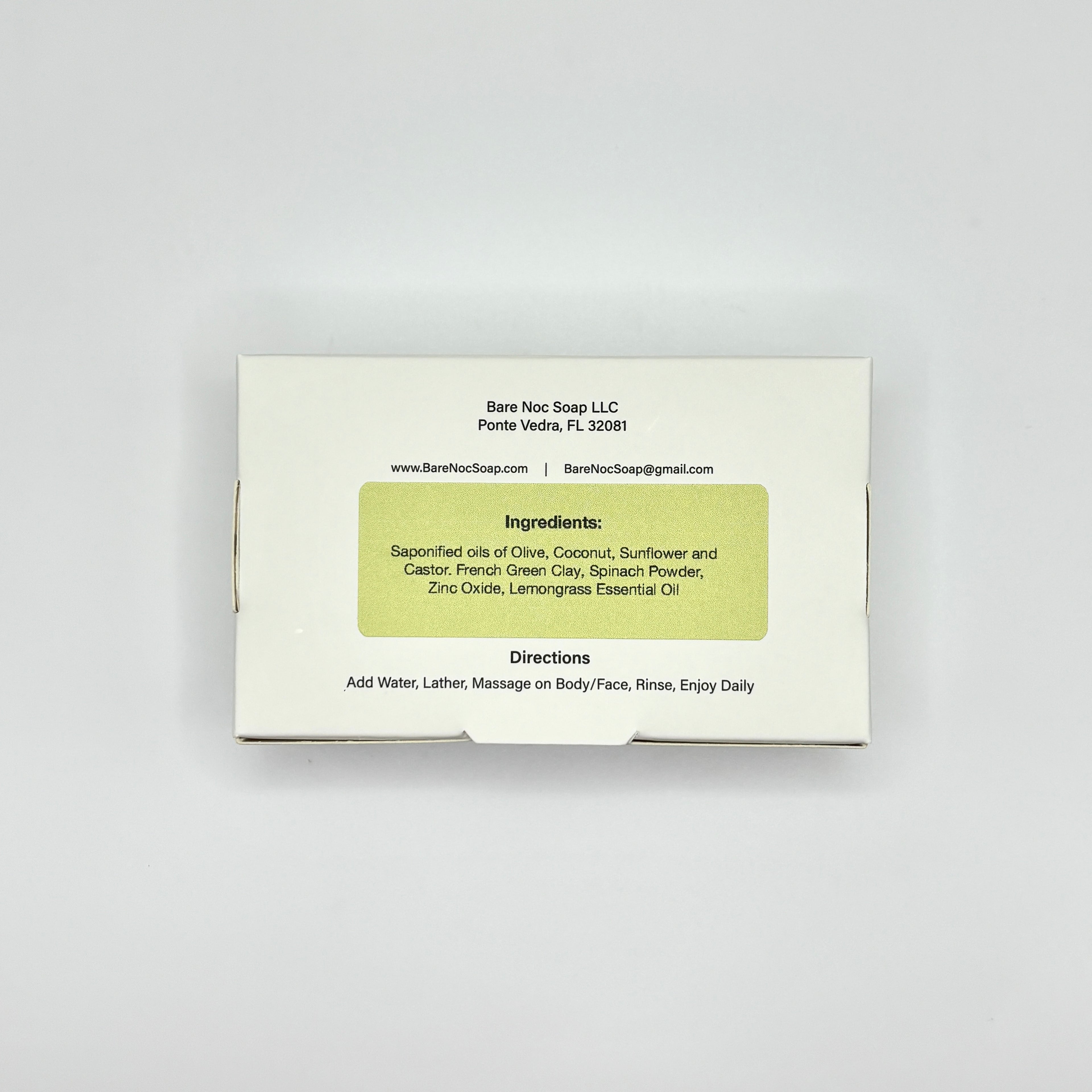 Lovely Lemongrass Natural Bar Soap – Citrusy and Detoxifying