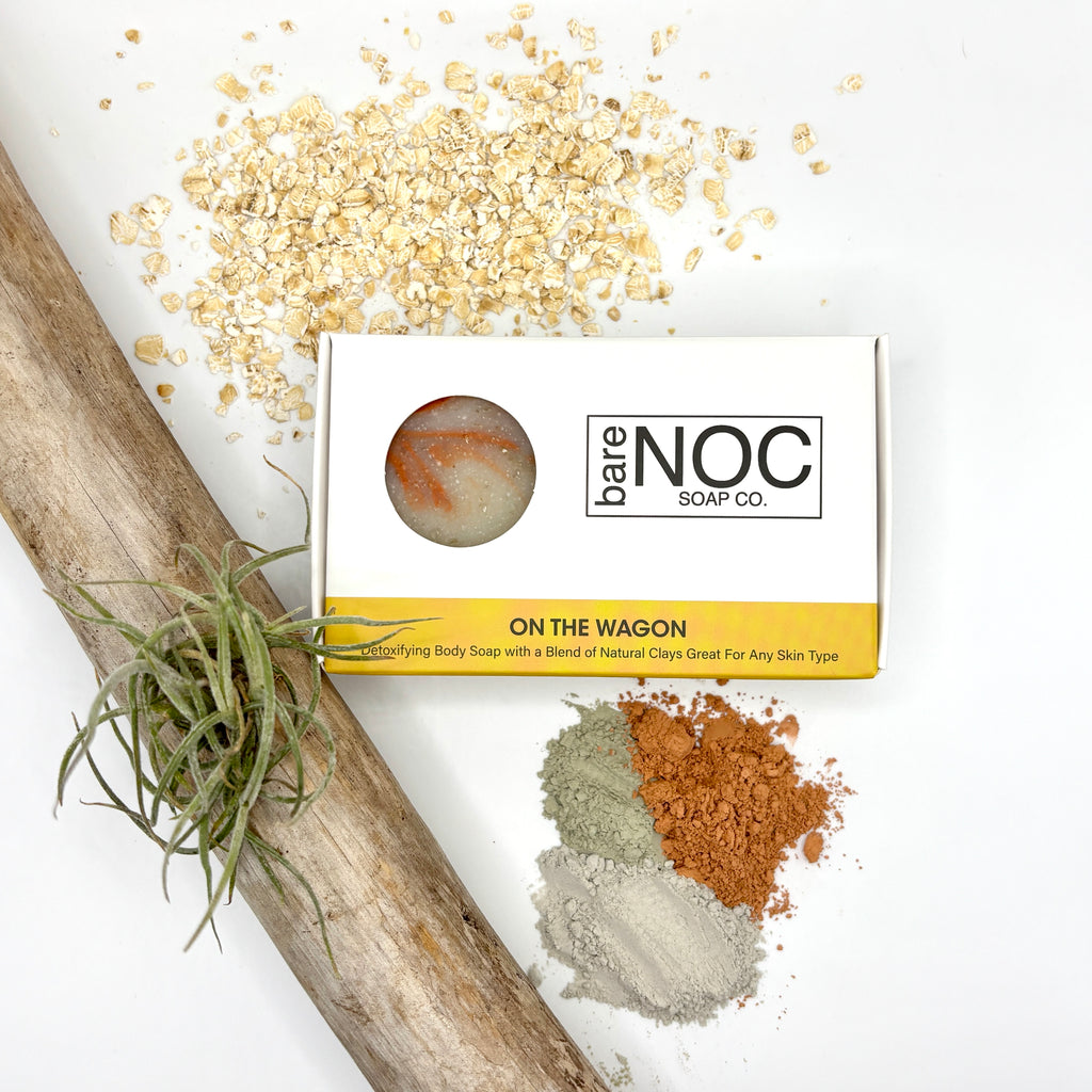 On The Wagon Natural Bar Soap – Detoxifying and Grounding