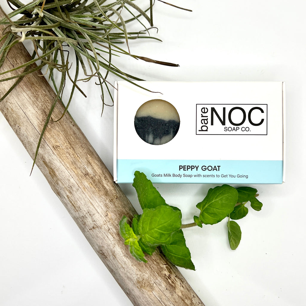Peppy Goat Natural Bar Soap – Refreshing and Creamy