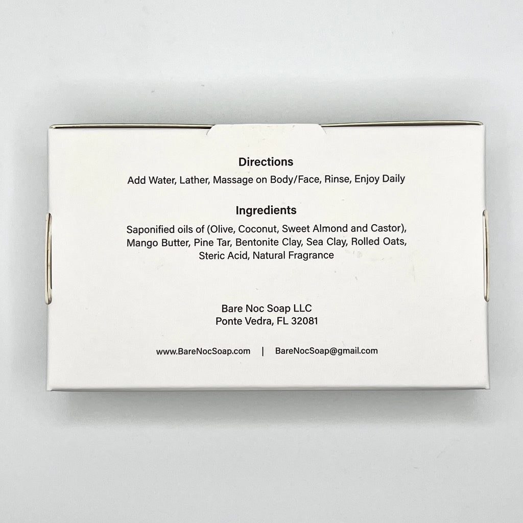 Pine Tar Natural Bar Soap – Restorative and Woodsy